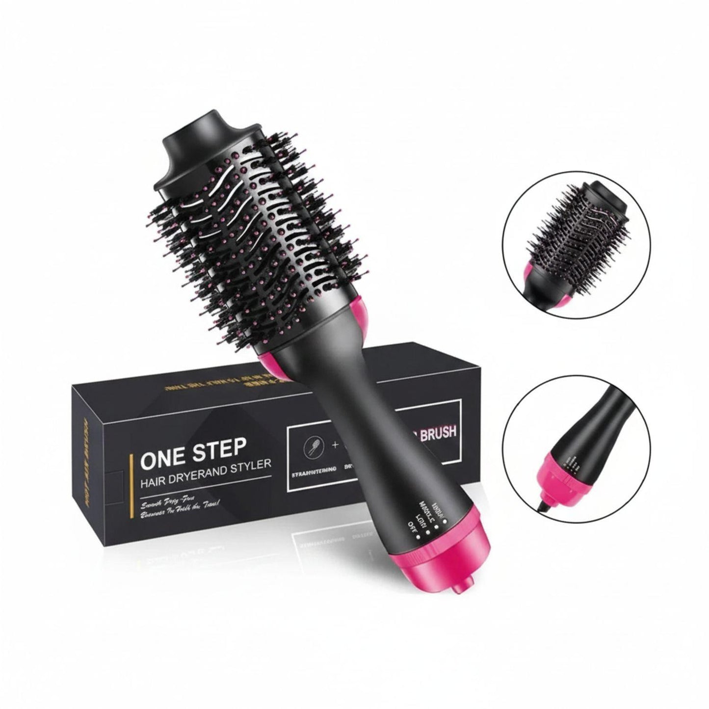 Cepillo Secador y Voluminizador 2 en 1 Tipo Blower Profesional